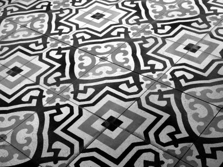 Vintage Patterned Floor Tiles