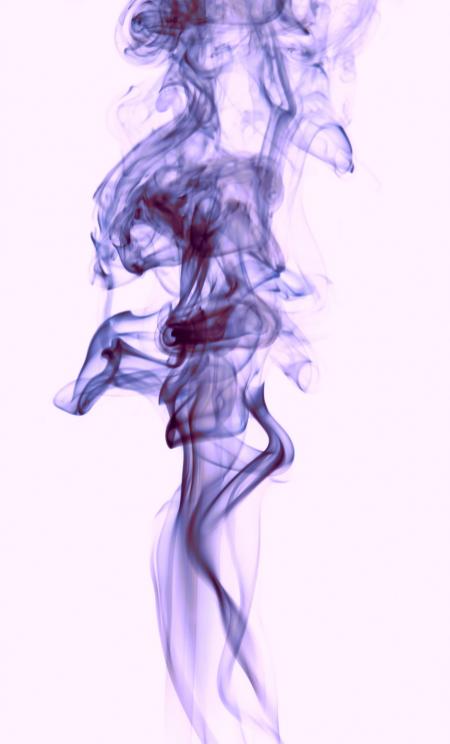 Violet smoke