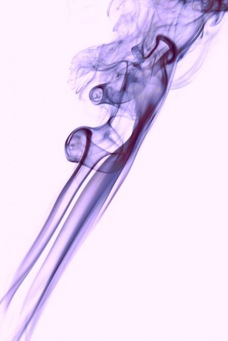 Violet smoke