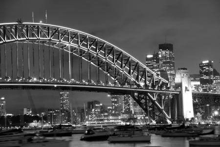 Vivid festival in black and white