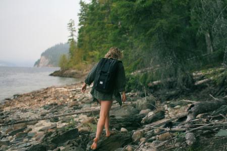 Walking On The Beach