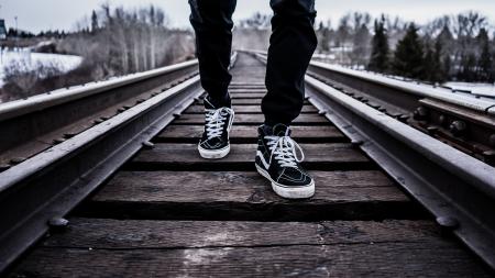 Walking On The Rail