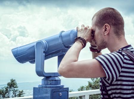 Watching through the Binoculars