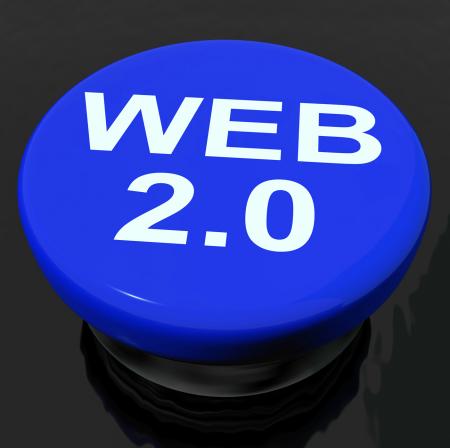 Web 20 Button Means Dynamic User WWW