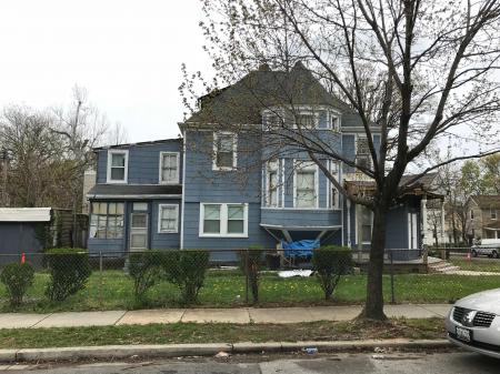 West elevation, House, 702 Gorsuch Avenue, Baltimore, MD 21218