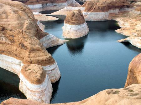 White and Brown Canyon during Daytime