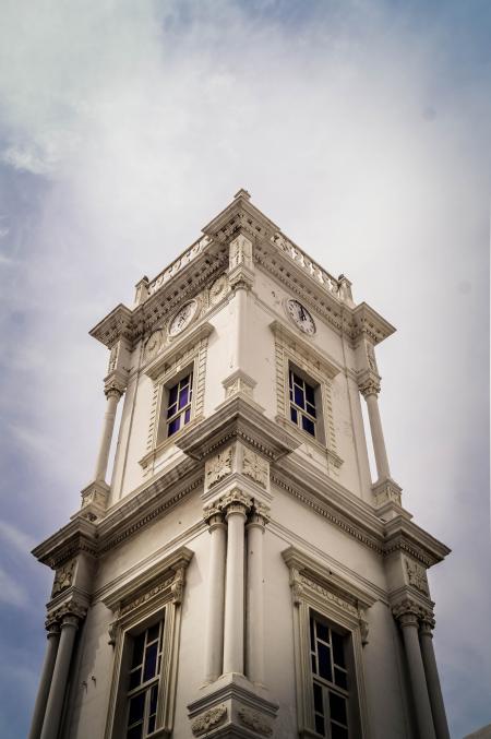 White and Gray Building