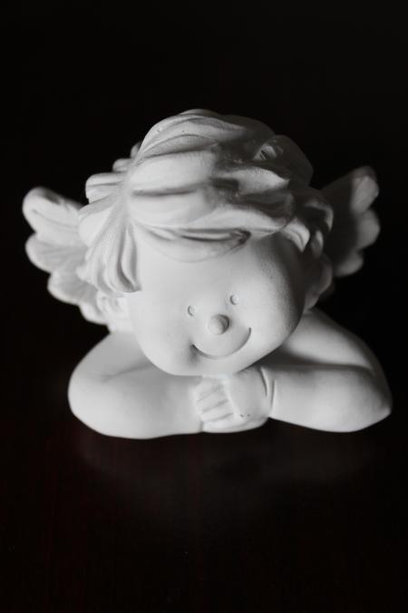 White Angel Figurine