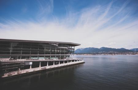 White Architectural Structure on Body of Water