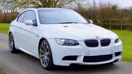 White Bmw Coupe