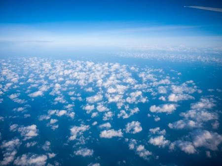 White Clouds And Blue Sky