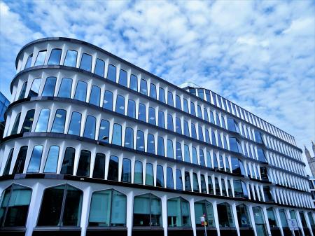 White Concrete High-rise Building at Daytime