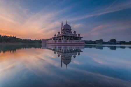 White Dome Building Reflected on Water