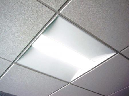 White Drop-ceiling Light