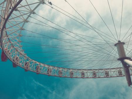 White Ferris Wheel