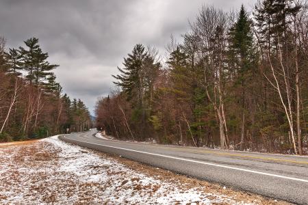 White Mountain Winter Road - HDR