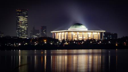 White Painted Dome Top Building