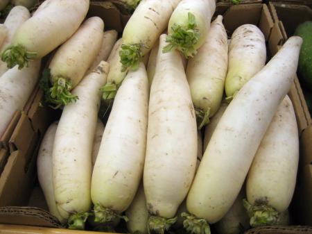 White Radishes