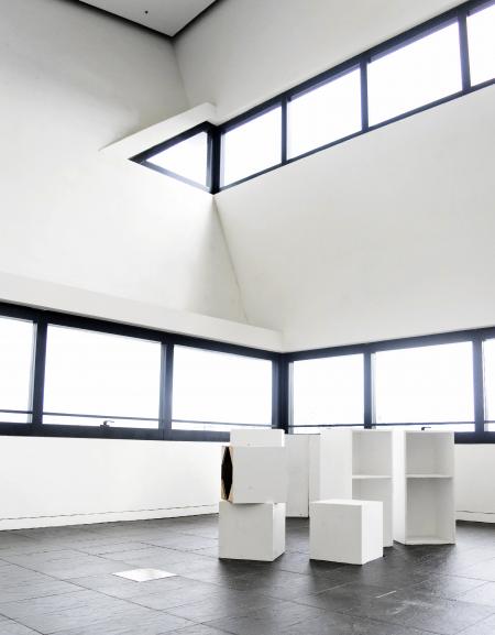 White Wall Paint Inside the House Interior