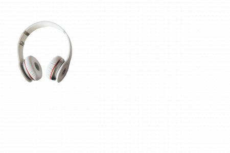 White Wireless Headphones