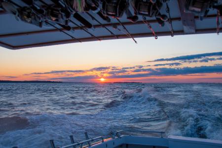 Wide Angle Photo Of Body Of Water During Sunset