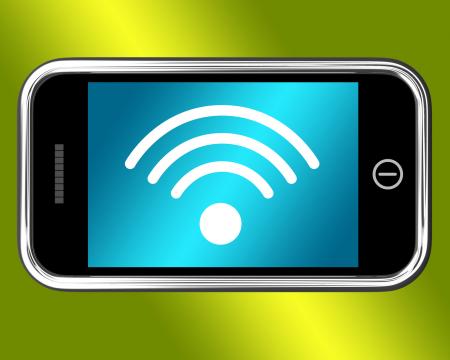 Wifi Internet Connected On Mobile Phone