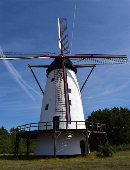 Windmill in the Village