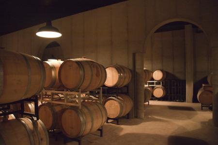 Wine barrels