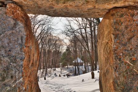 Winter Megalith Frame - HDR