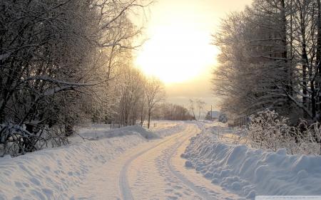 Winter road