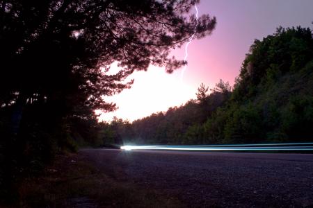 with lightning speed