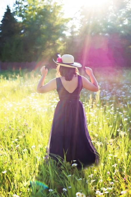 Woman in the Field