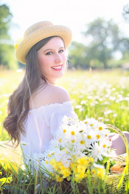 Woman in the Field