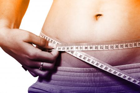 Woman Measuring Waistline - How to Lose Weight Fast