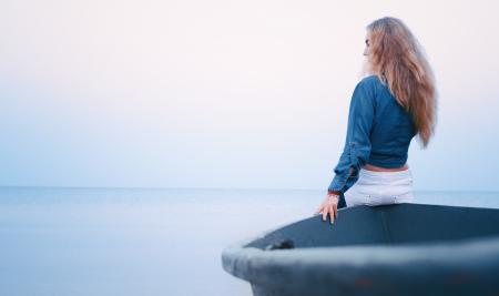 Woman on the Boat