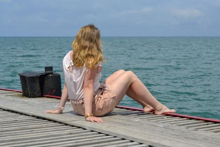 Woman on the Dock
