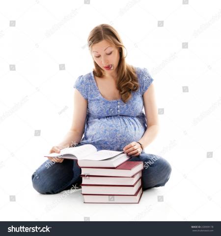 Woman Reading Book