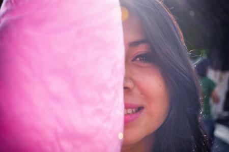 Woman Smiling at Daytime