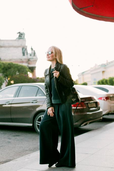 Woman Wearing Black Jacket