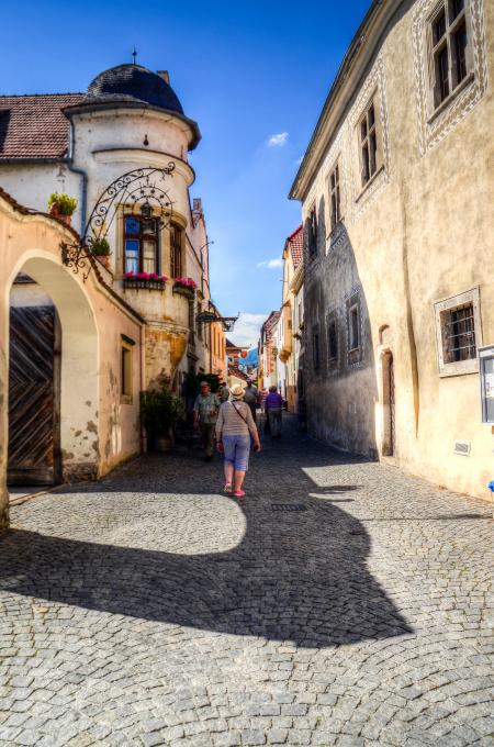 Woman Wearing Fedora Hat Standing Beside Brown Concrete Building