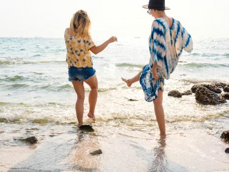 Women on Seashore