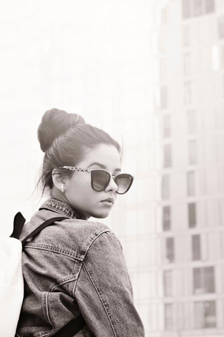 Women's Grey Denim Jacket