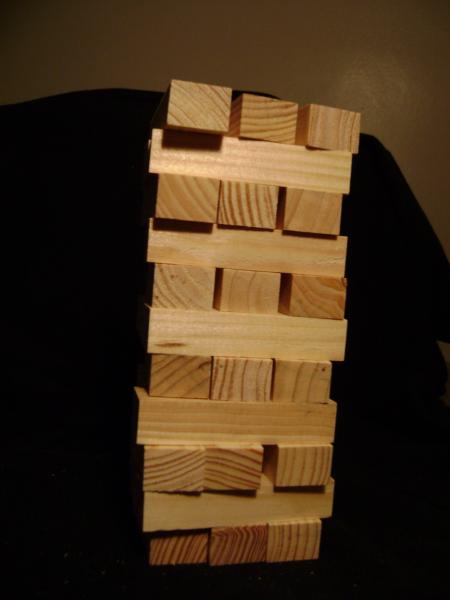 Wood Block Tower