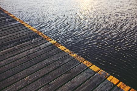 Wooden bridge