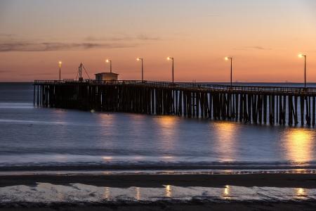 Wooden Dock on the Shore