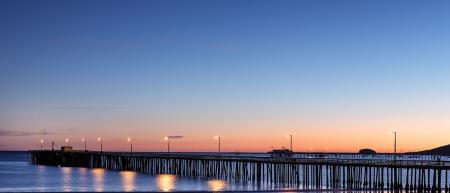 Wooden Dock on the Shore