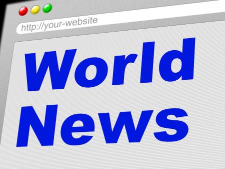 World News Indicates Newsletter Info And Globalize