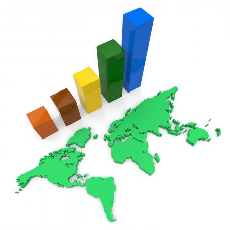 World Wide Growth Shows Raise Gain And Expansion