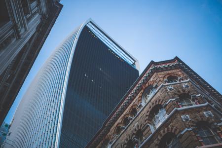Worm's Eye View of Buildings during Daytime