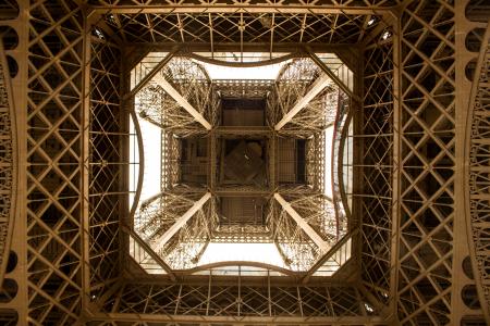 Worms Eye View Of Building Ceiling